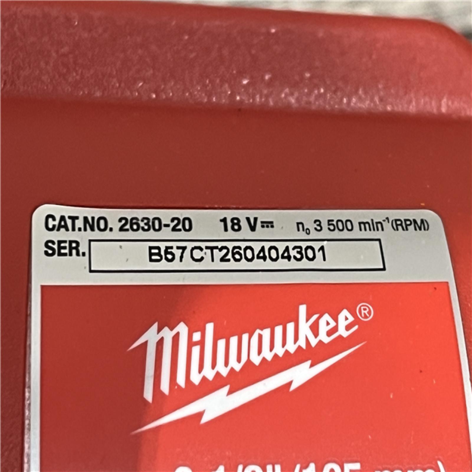 AS-IS Milwaukee 18V Lithium-Ion Cordless 6-1/2 in. Circular Saw (Tool-Only)