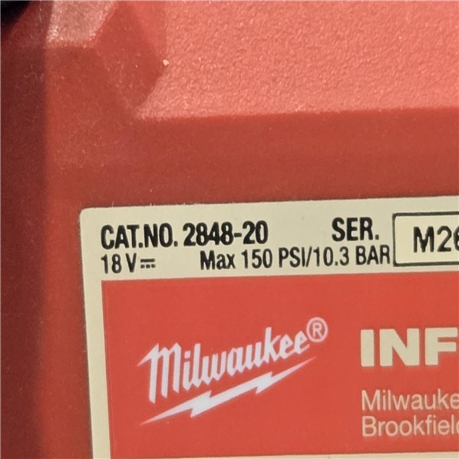 AS-IS Milwaukee 18V Cordless Electric Portable Inflator (Tool-Only)