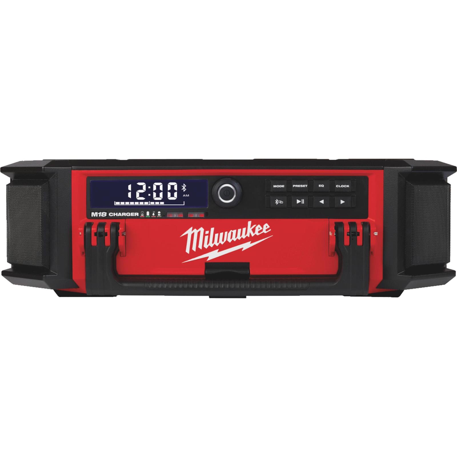 NEW - Milwaukee 18 Lithium-Ion Cordless PACKOUT Radio/Speaker with Built-In Charger