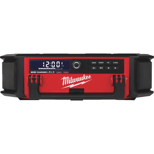 NEW - Milwaukee 18 Lithium-Ion Cordless PACKOUT Radio/Speaker with Built-In Charger