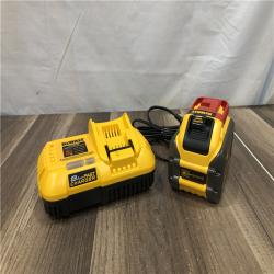 AS-IS DEWALT 20V/60V MAX FLEXVOLT Lithium-Ion 9.0Ah Battery and Charger Starter Kit