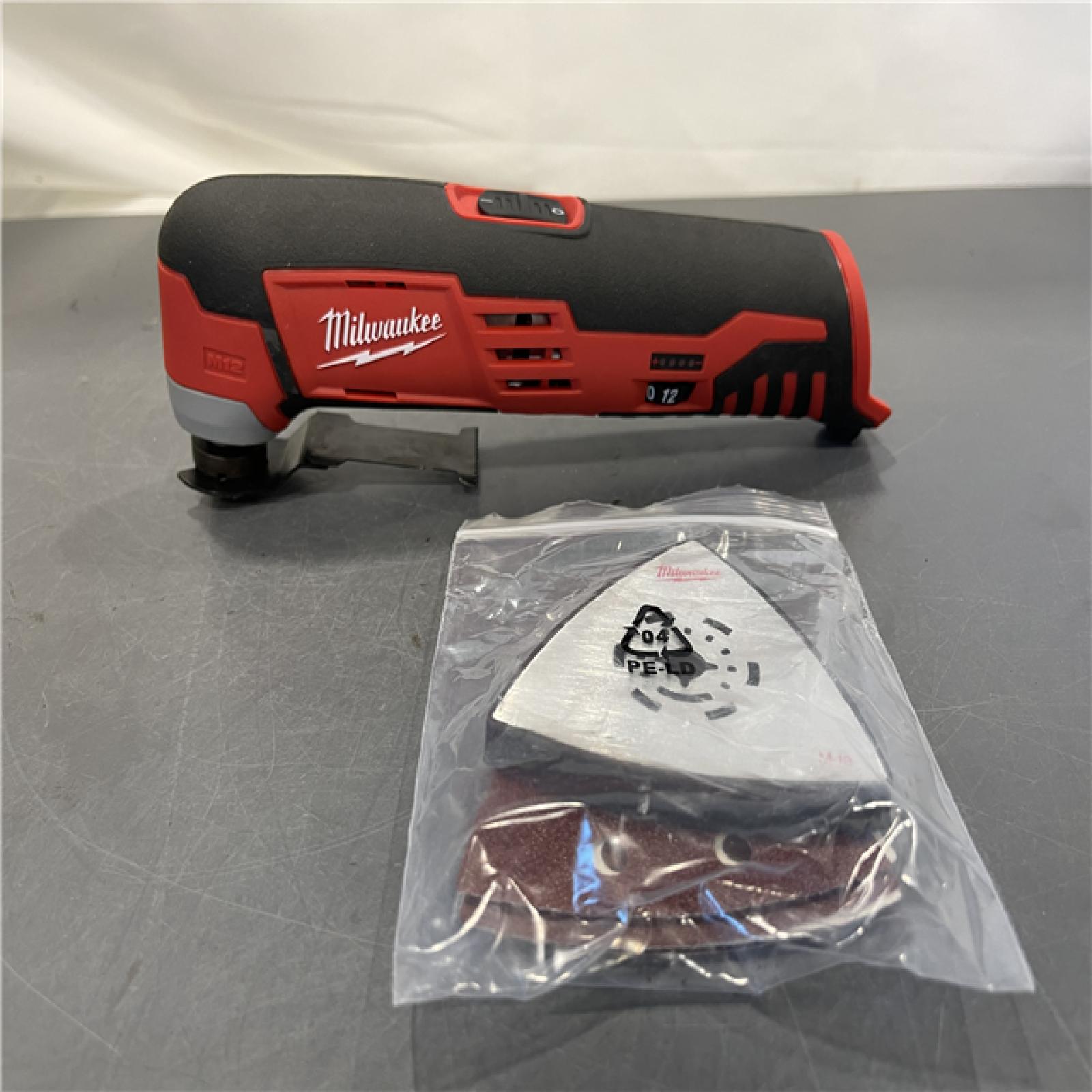 AS-IS - Milwaukee M12 12V Lithium-Ion Cordless Oscillating Multi-Tool