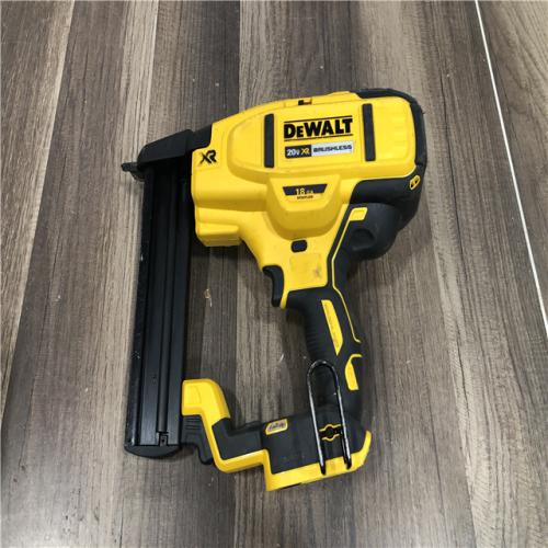 AS-IS DEWALT 20V MAX XR Lithium-Ion Cordless 18-Gauge Narrow Crown Stapler (Tool Only)