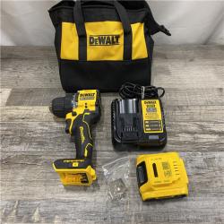 AS-IS DEWALT Atomic 20V Max Lithium-Ion Brushless Cordless Compact 1/4 in. Impact Driver Kit