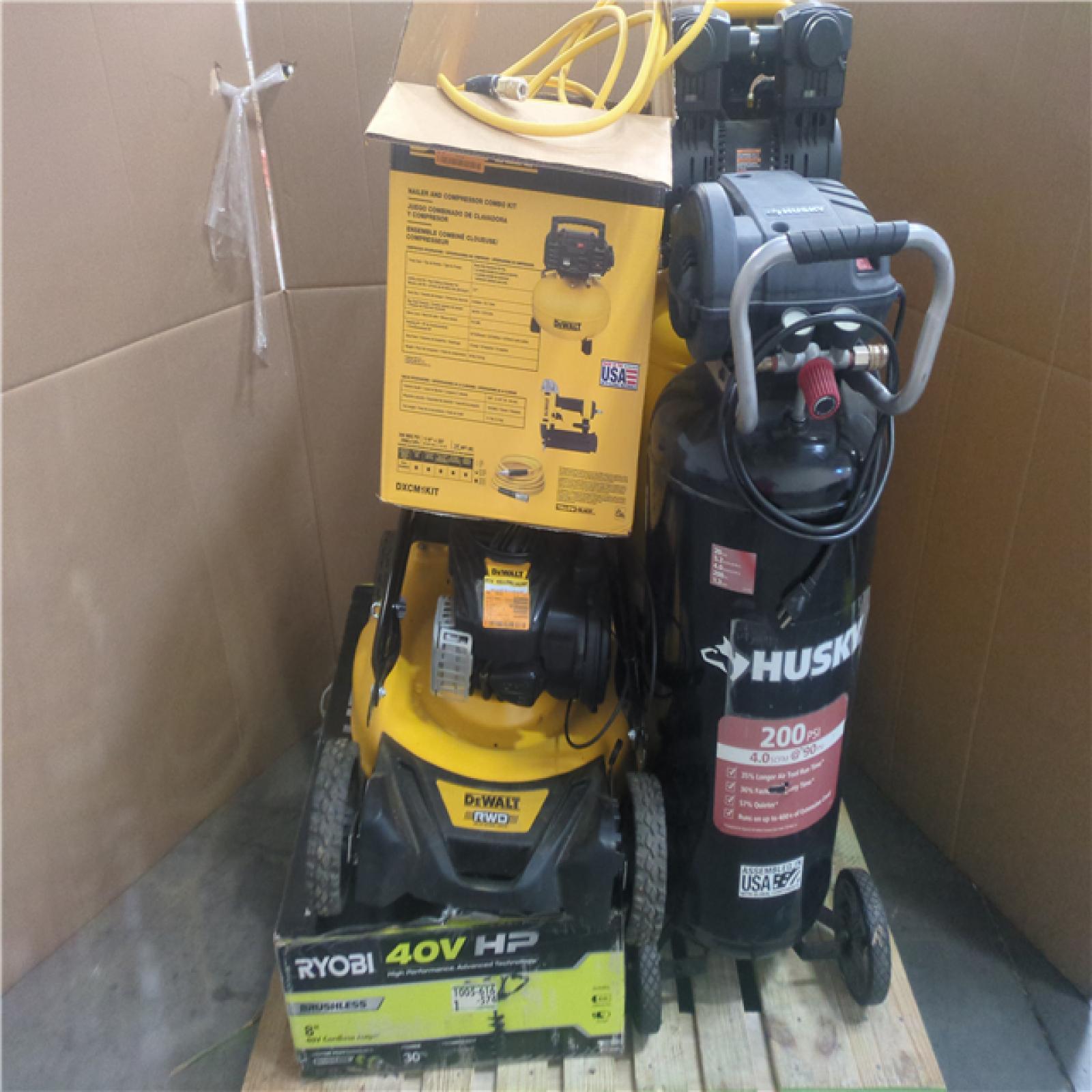 CALIFORNIA AS-IS OUTDOOR POWER EQUIPMENT
