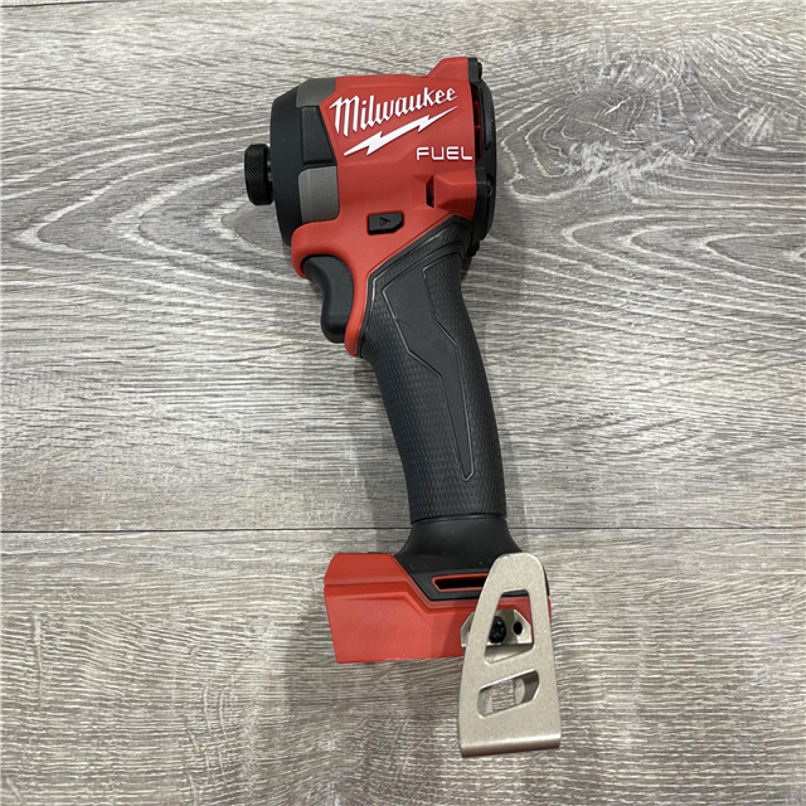 AS-IS Milwaukee FUEL 18V Lithium-Ion Brushless Cordless 1/4 in. Hex Impact Driver (Tool-Only)