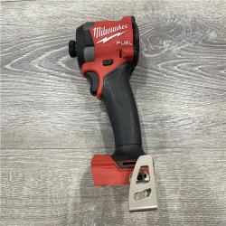 AS-IS Milwaukee FUEL 18V Lithium-Ion Brushless Cordless 1/4 in. Hex Impact Driver (Tool-Only)
