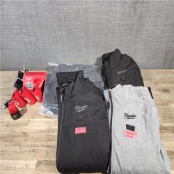 HOUSTON LOCATION - AS-IS MILWAUKEE 4 HEATED CLOTHING COMBO KIT