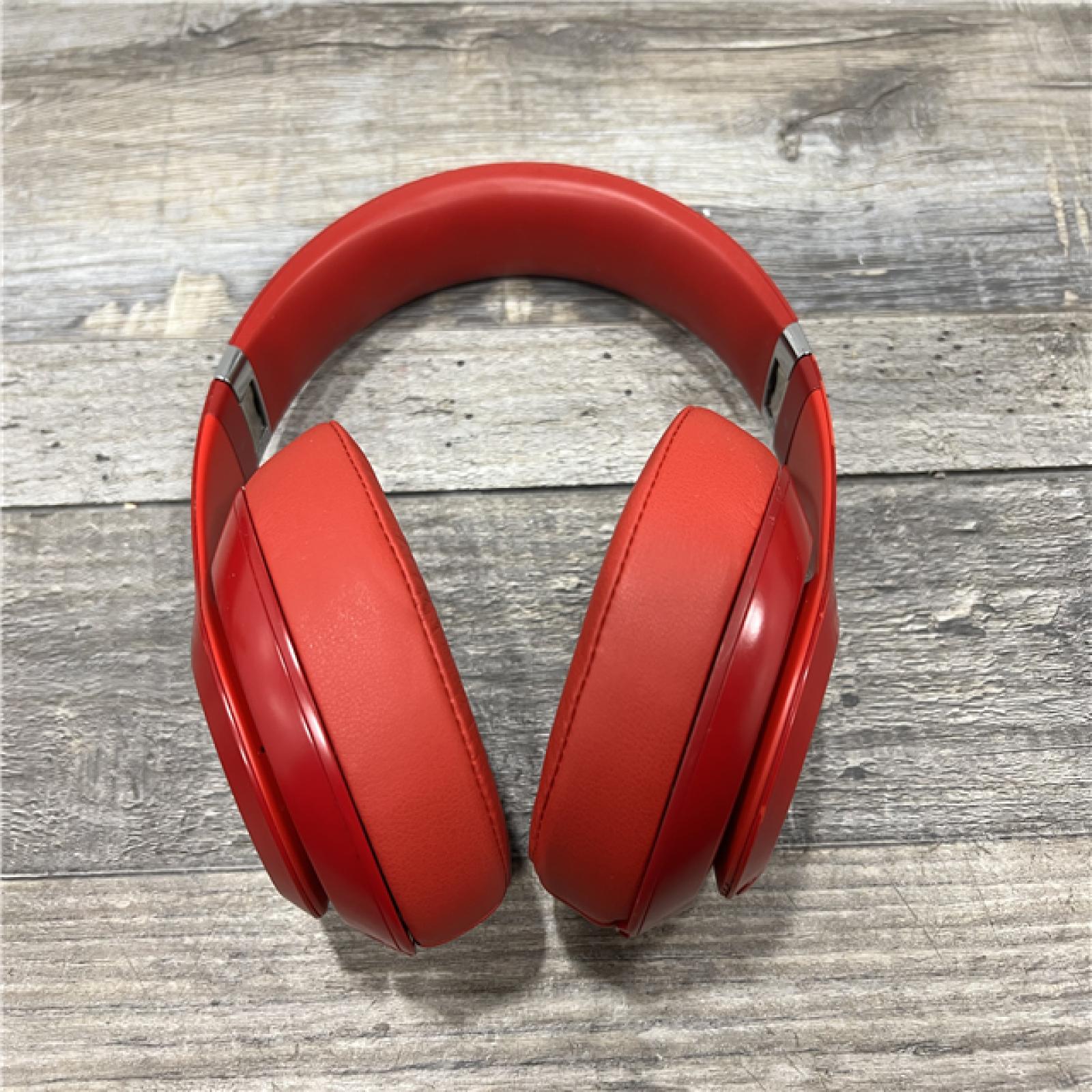AS-IS Beats Studio3 Wireless Noise Cancelling On-Ear Headphones- Red