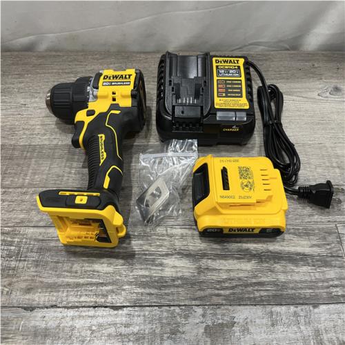 AS-IS DEWALT Atomic 20V Lithium-Ion Cordless Compact 1/2 in. Drill/Driver Kit