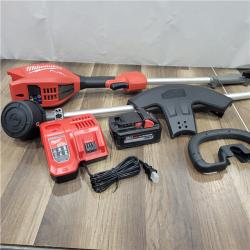 AS-IS MILWAUKEE  M18 FUEL 18V 16 in. Brushless Cordless Battery Powered String Trimmer W/QUIK-LOK Attachment Capability & 8.0 Ah Battery