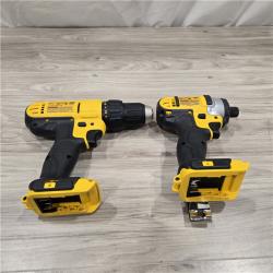 AS-IS DeWALT 20V MAX Cordless Drill Driver/Impact Driver Combo Kit