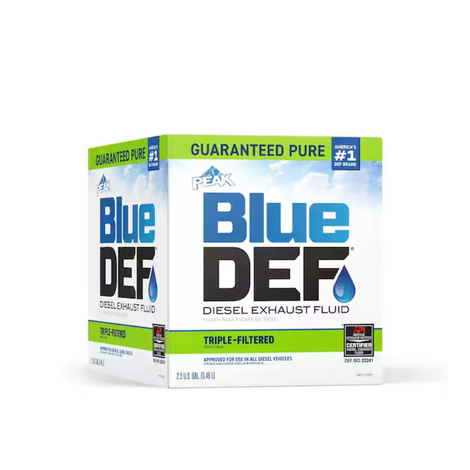 DALLAS LOCATION - BlueDEF 2.5 Gal. Diesel Exhaust Fluid (DEF) PALLET-(80 UNITS)