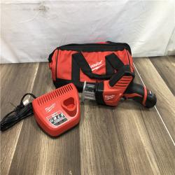 AS-IS Milwaukee 12V Lithium-Ion HACKZALL Cordless Reciprocating Saw Kit