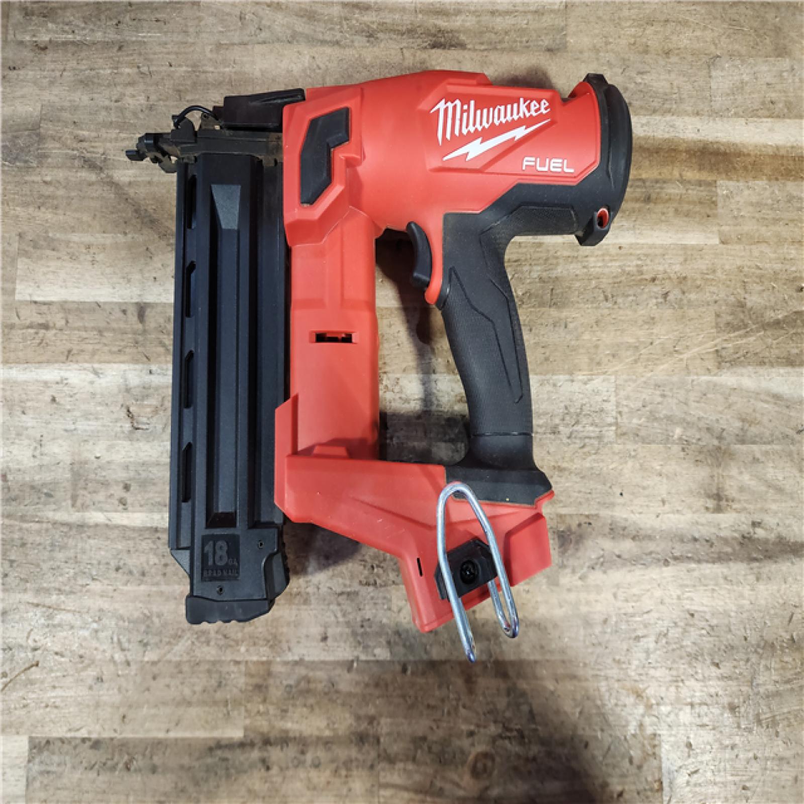 HOUSTON LOCATION - AS-IS Milwaukee FUEL 18-Volt Lithium-Ion Brushless Cordless Gen II 18-Gauge Brad Nailer (Tool-Only)