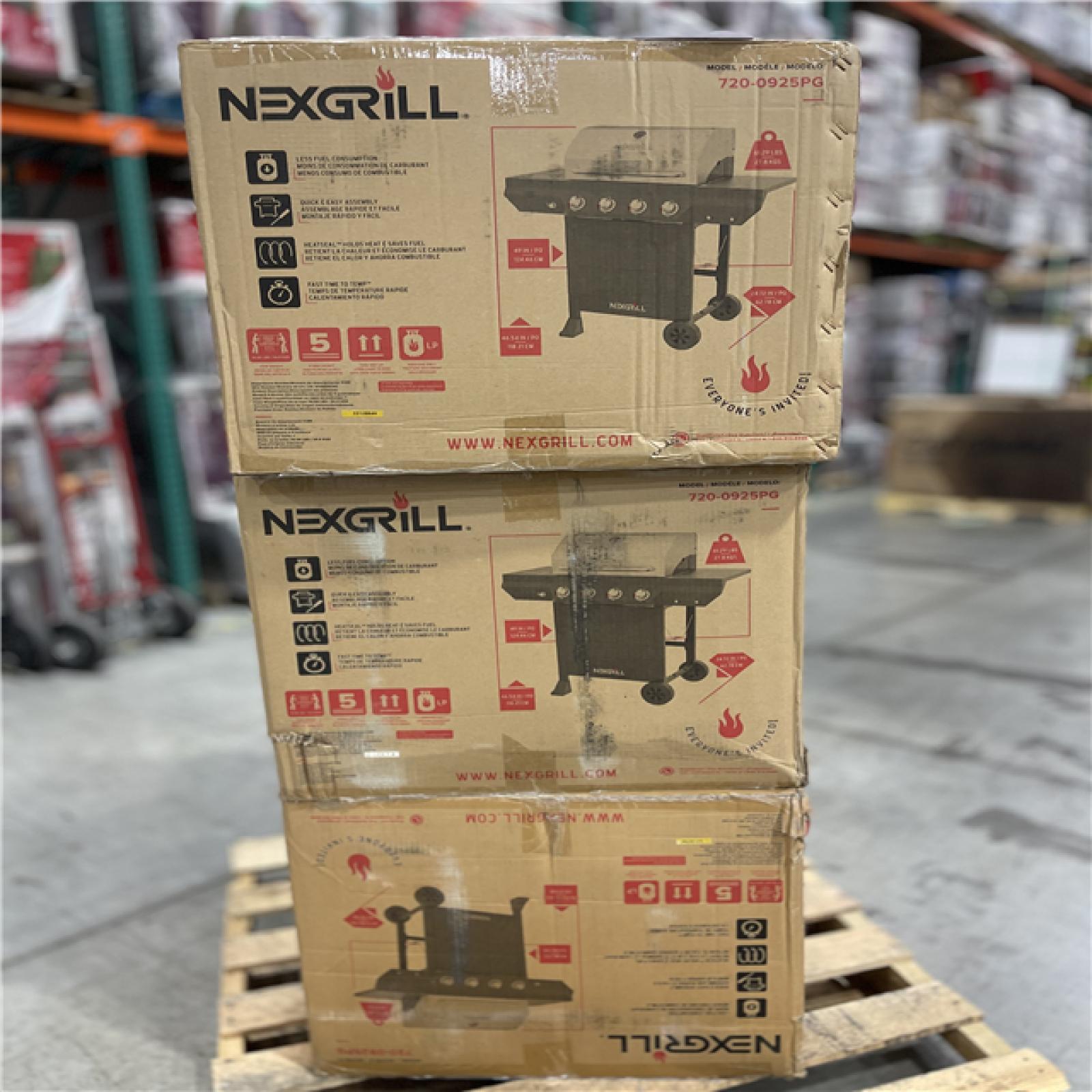 DALLAS LOCATION -NEXTGRILL PALLET -(3 UNITS)