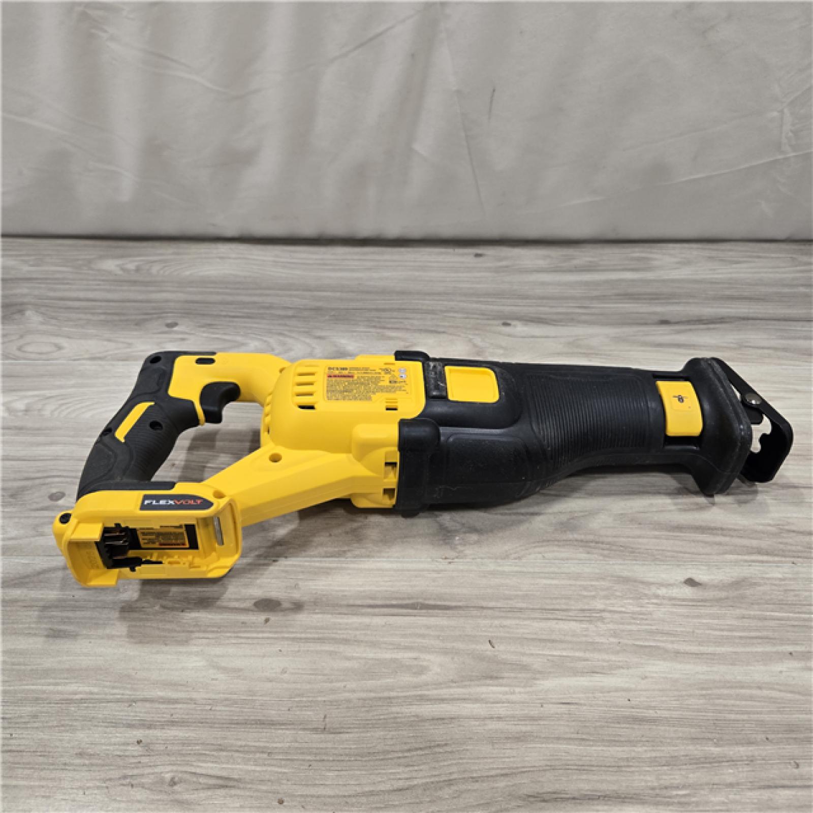 AS-IS DeWalt FLEXVOLT 60V MAX Cordless Reciprocating Saw (Tool-Only)