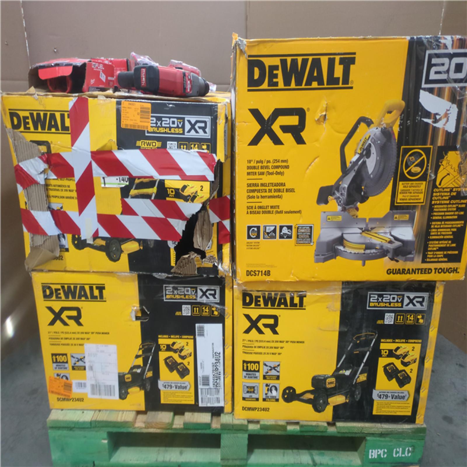 CALIFORNIA AS-IS TOOL PALLET