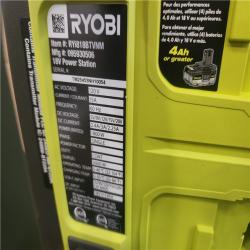 Phoenix NEW RYOBI 18V ONE+ 1800-Watt Portable Battery Inverter Power Station/8-Port Charger with (4) 6.0Ah Batteries