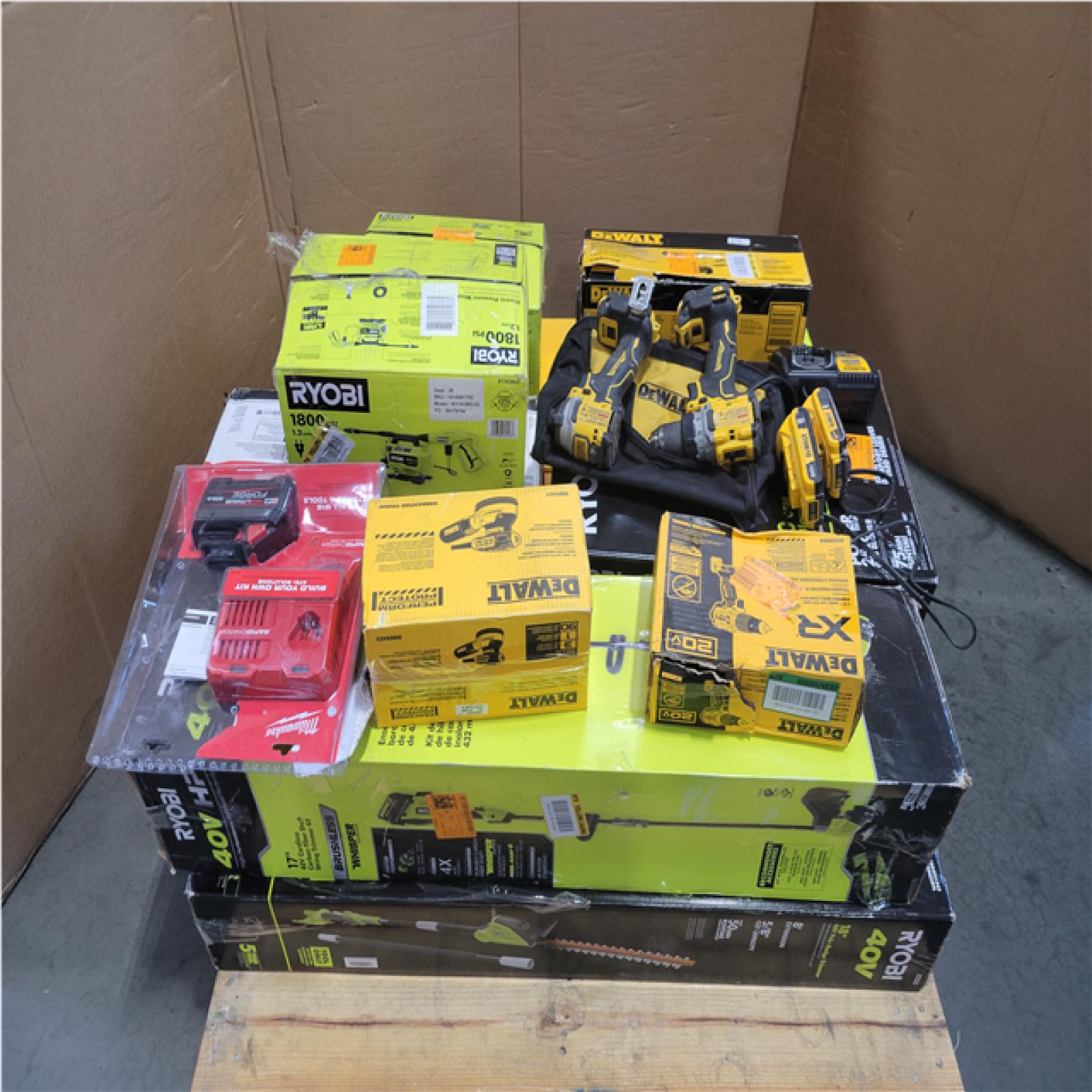CALIFORNIA AS-IS TOOL PALLET