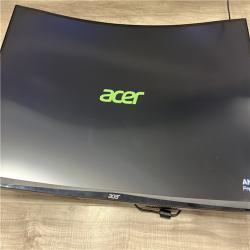 AS-IS Acer - Nitro 27 LED Curved FHD 180Hz 1ms FreeSync Premium Gaming Monitor
