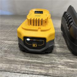 AS-IS DEWALT 20V MAX XR POWERSTACK Lithium-Ion Battery Starter Kit with 3.5Ah Battery and Charger