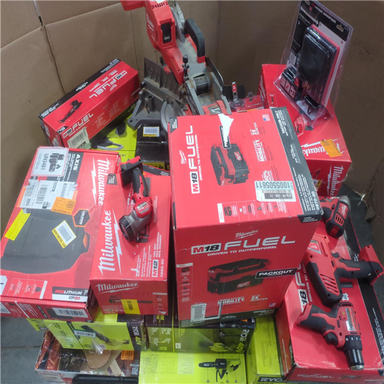 CALIFORNIA AS-IS TOOL PALLET