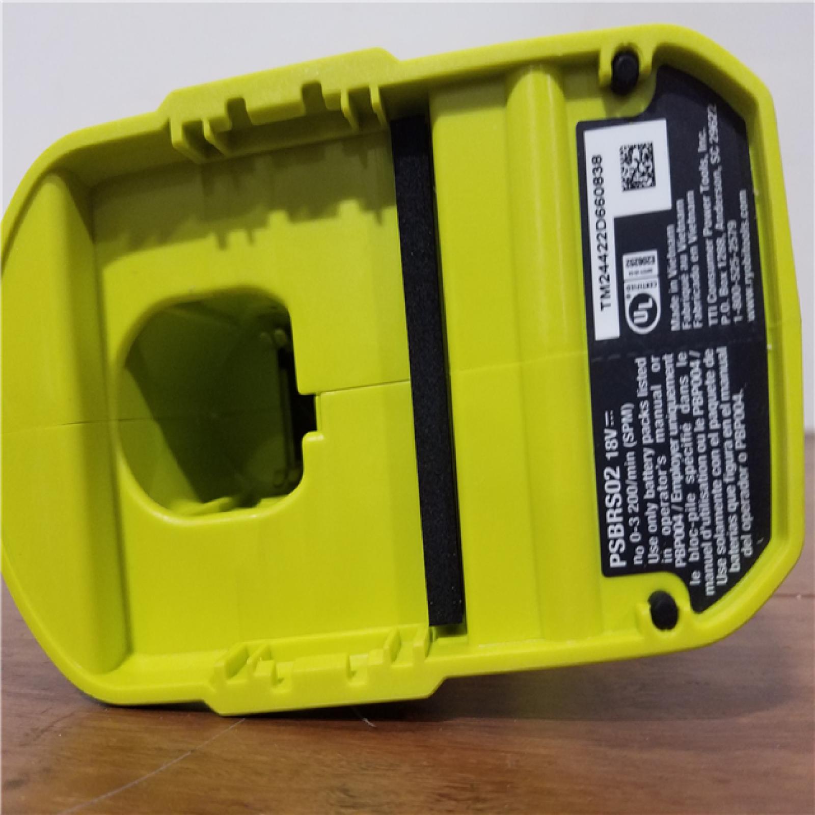 California NEW Ryobi One+ HP 18V Compact Brushless One-Handed Recip Saw (Tool Only)
