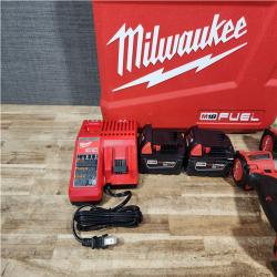 HOUSTON LOCATION - AS - IS Milwaukee FUEL 18V Lithium-Ion Brushless Cordless Hammer Drill and Impact Driver Combo Kit