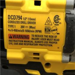 AS-IS DEWALT ATOMIC 20-Volt Lithium-Ion Cordless Brushless (4-Tool) Combo Kit