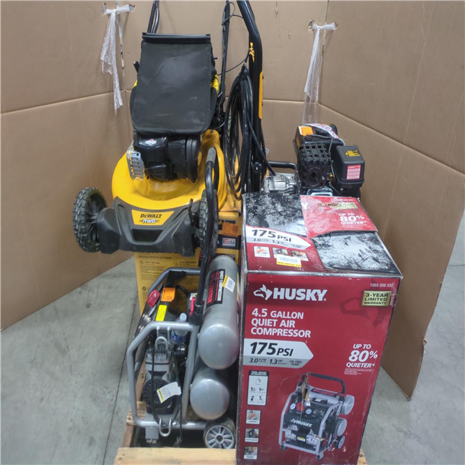 CALIFORNIA AS-IS OUTDOOR POWER EQUIPMENT
