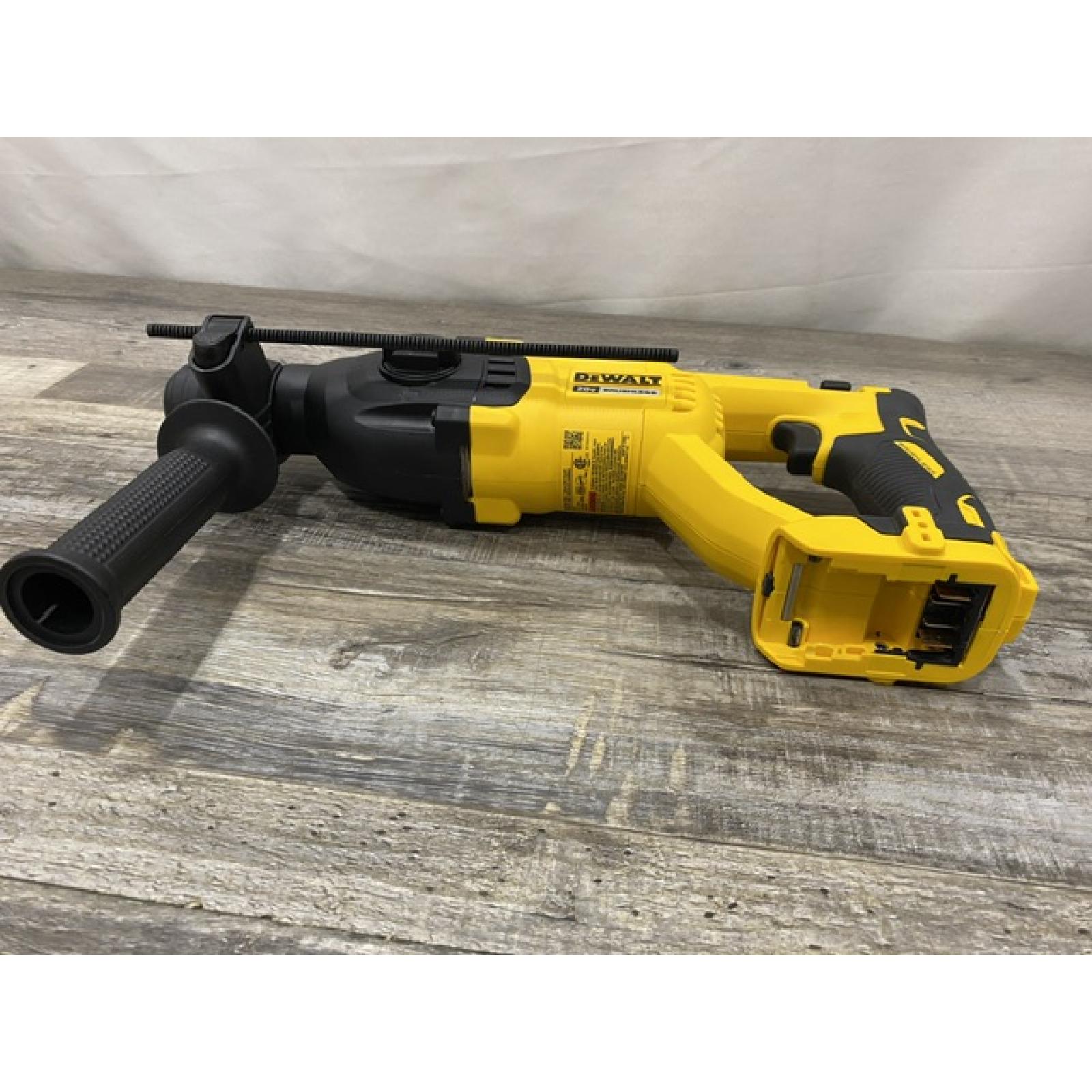 AS-IS DEWALT 20V MAX Cordless Brushless 1 in. SDS Plus D-Handle Concrete and Masonry Rotary Hammer (Tool Only)