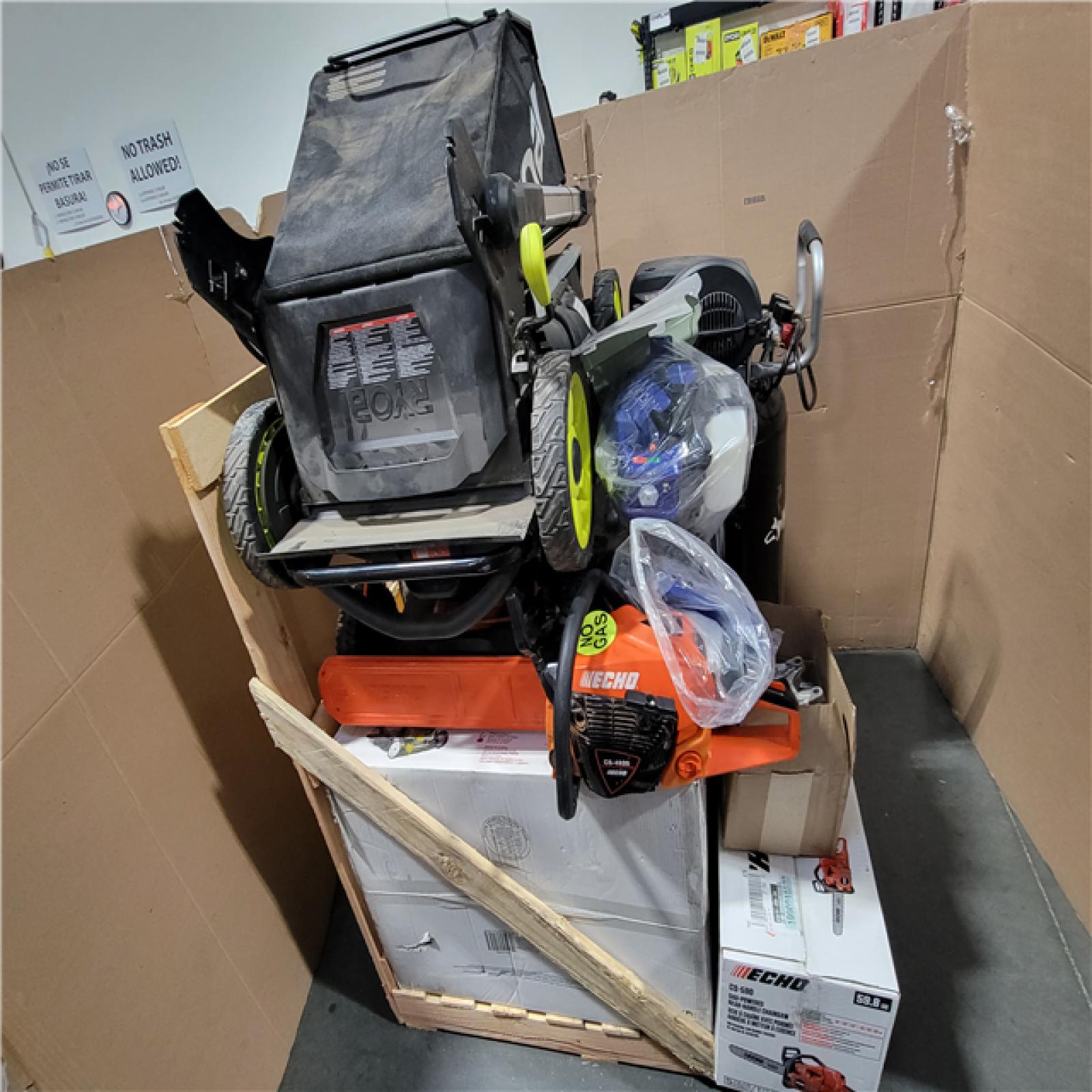 CALIFORNIA AS-IS OUTDOOR POWER EQUIPMENT