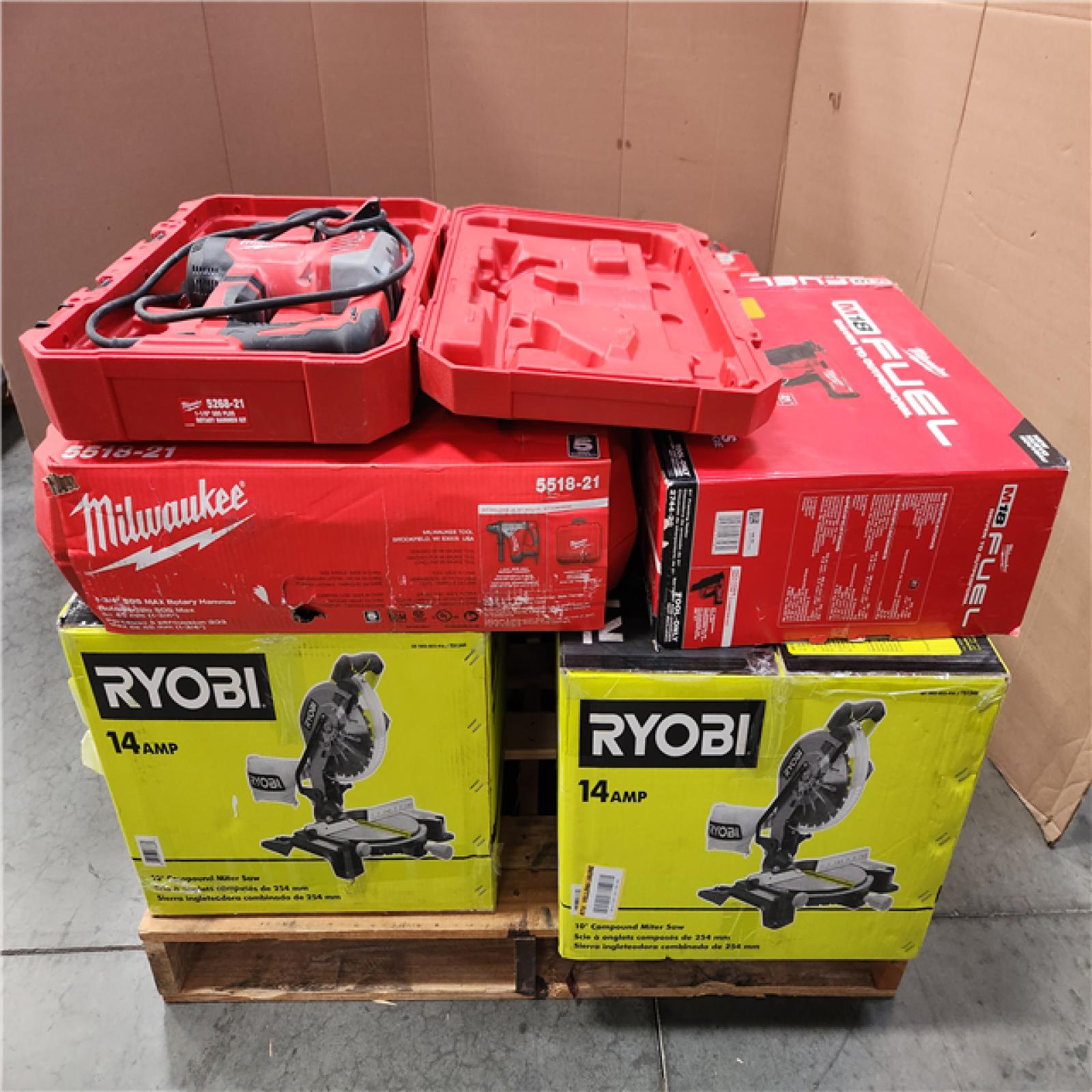 CALIFORNIA AS-IS TOOL PALLET