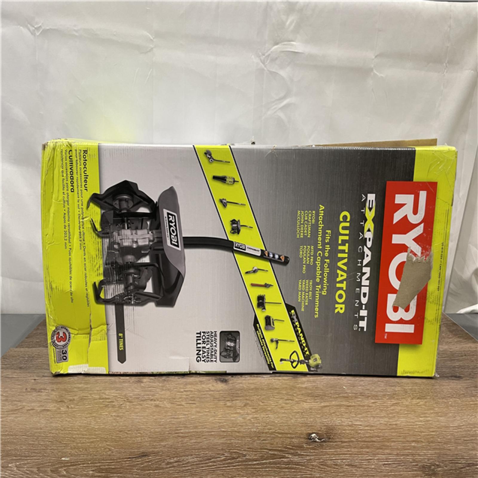 NEW! RYOBI Expand-It 10 in. Universal Cultivator String Trimmer Attachment