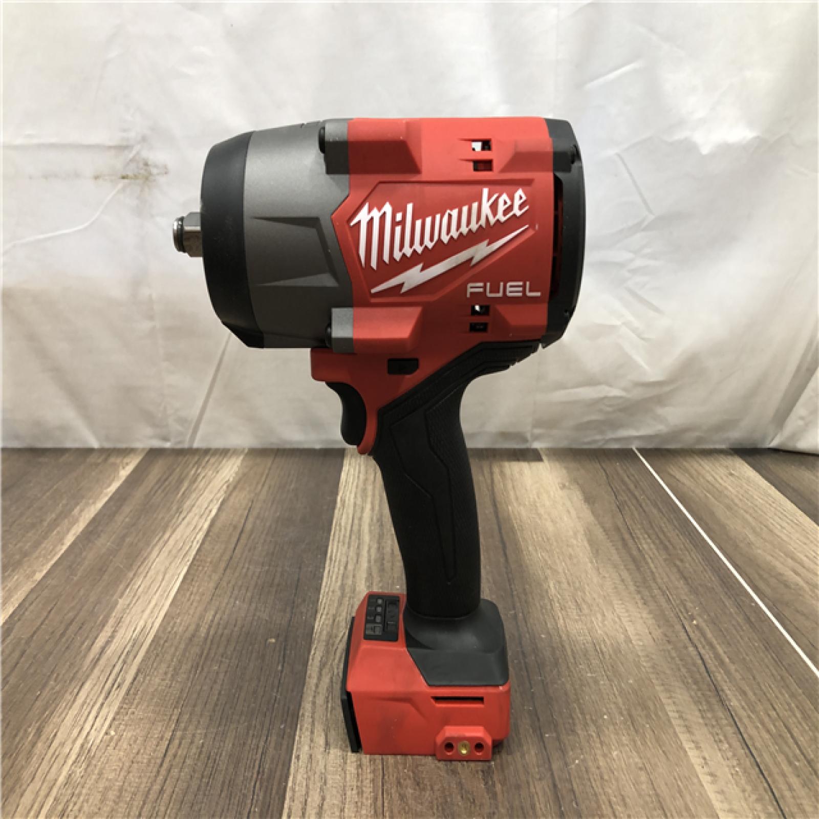 AS-IS Milwaukee FUEL 18V Lithium-Ion Brushless Cordless 1/2 in. Impact Wrench with Friction Ring (Tool-Only)