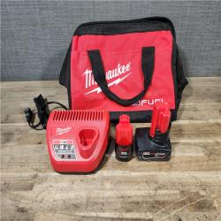 HOUSTON LOCATION - AS-IS Milwaukee FUEL 12-Volt Lithium-Ion Brushless Cordless Hammer Drill and Impact Driver Combo Kit