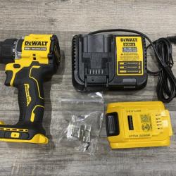 AS-IS DEWALT Atomic 20V Lithium-Ion Cordless Compact 1/2 in. Drill/Driver Kit