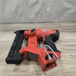 AS-IS MILWAUKEE FUEL 18V Cordless 18-Gauge 1/4 in. Narrow Crown Stapler (Tool-Only)