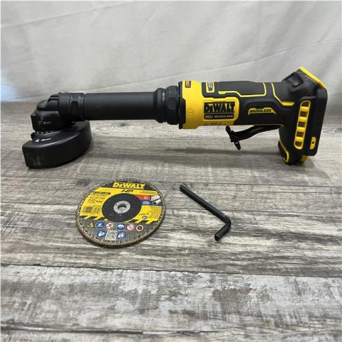 AS-IS DEWALT ATOMIC 20V MAX Cordless Brushless 4 in. Extended Cut-Off Tool (Tool Only)