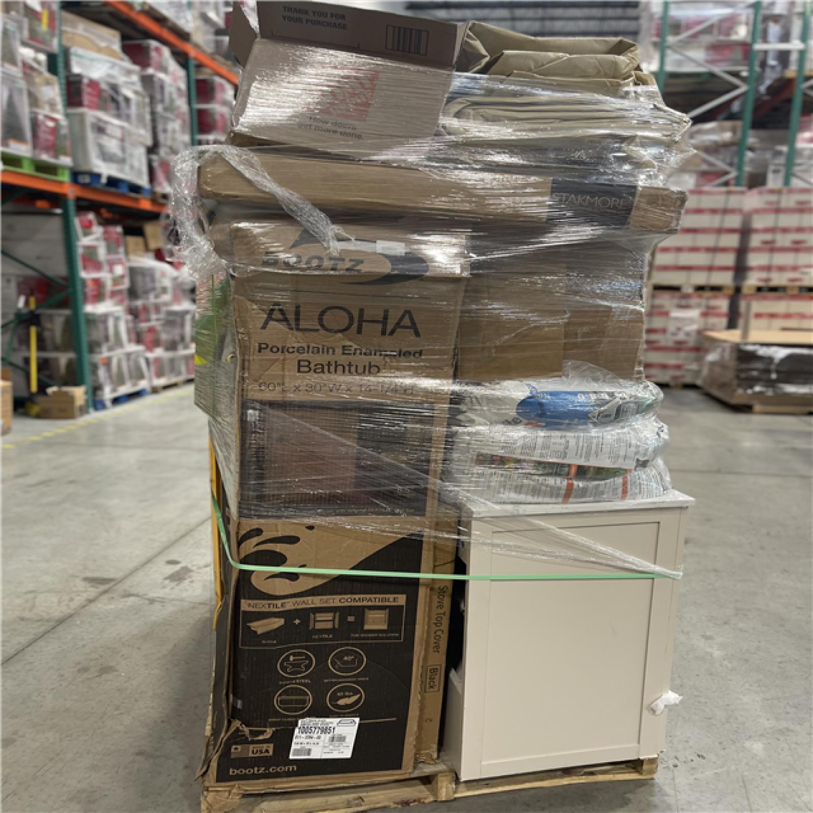 DALLAS LOCATION- AS-IS- HOME IMPROVEMENT PALLET