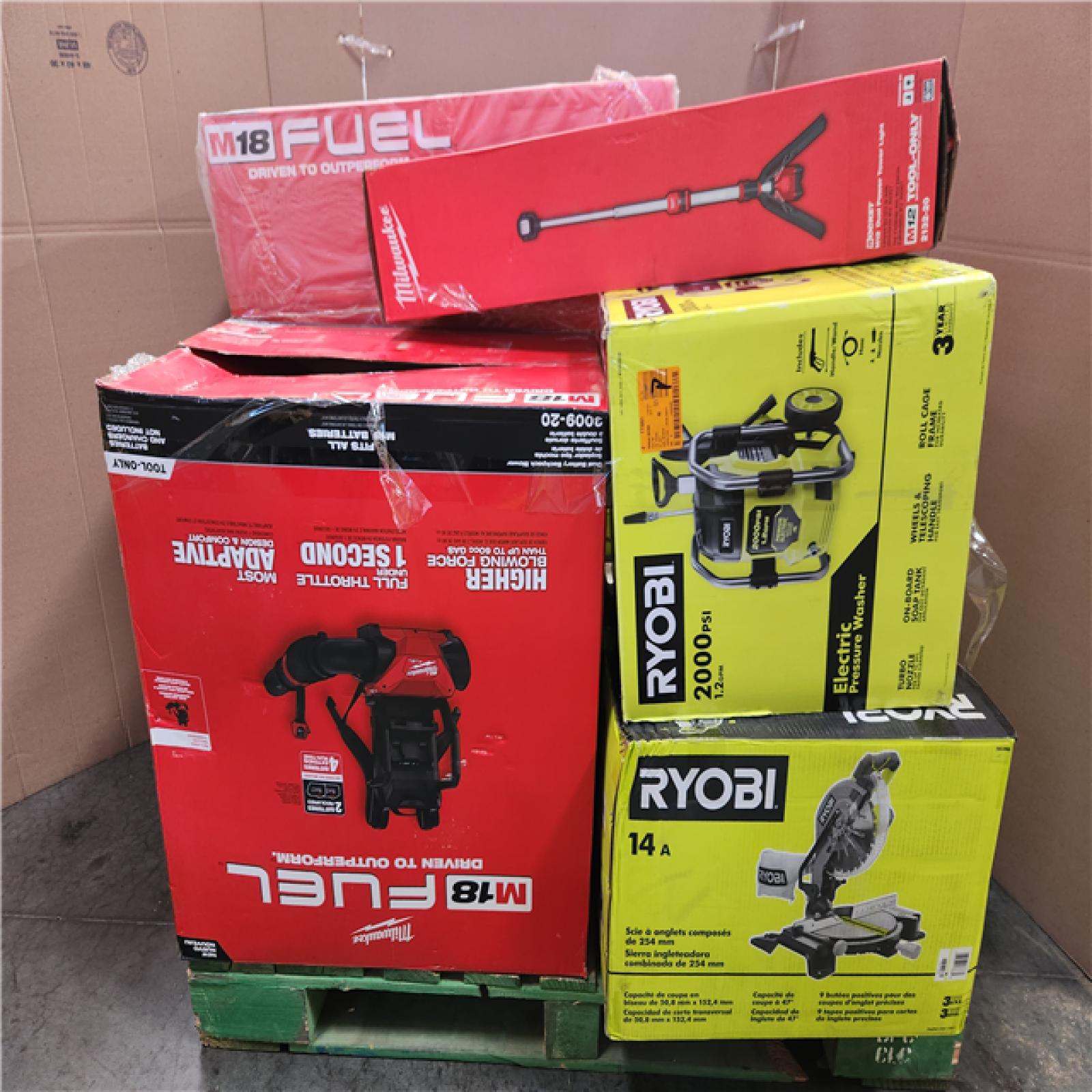 CALIFORNIA AS-IS TOOL PALLET