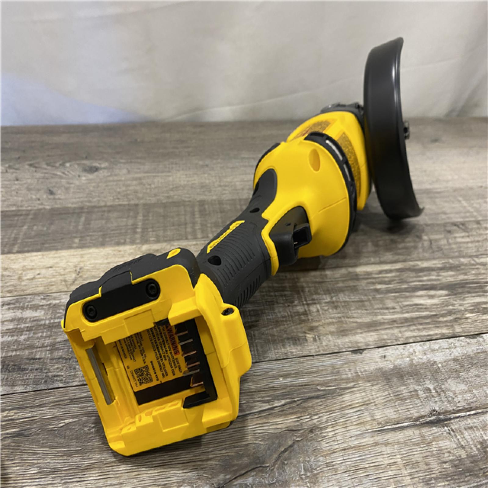 AS-IS DEWALT 60V MAX Cordless Brushless 4.5 in. to 6 in. Small Angle Grinder with Kickback Brake (Tool Only)