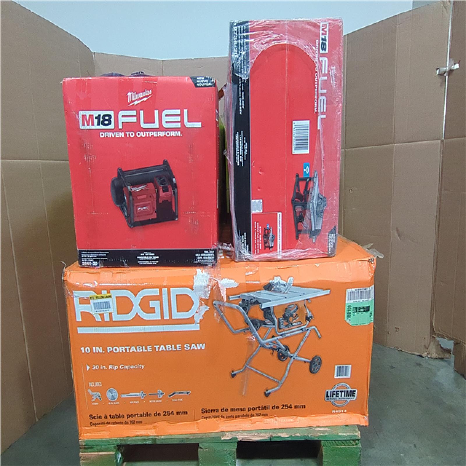 CALIFORNIA AS-IS TOOL PALLET