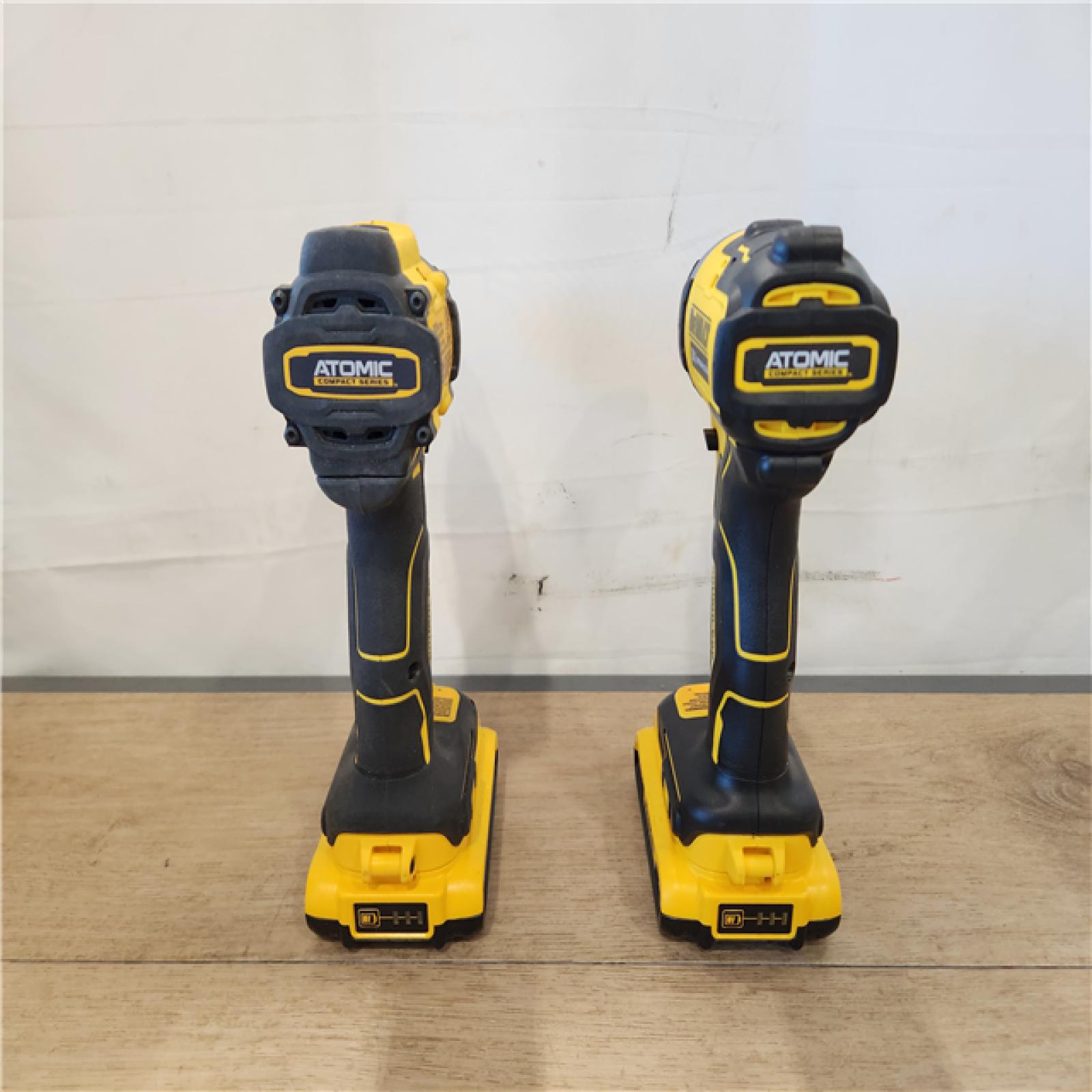 AS-IS- DEWALT ATOMIC 20-Volt MAX Lithium-Ion Cordless Combo Kit