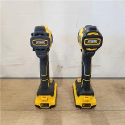 AS-IS- DEWALT ATOMIC 20-Volt MAX Lithium-Ion Cordless Combo Kit