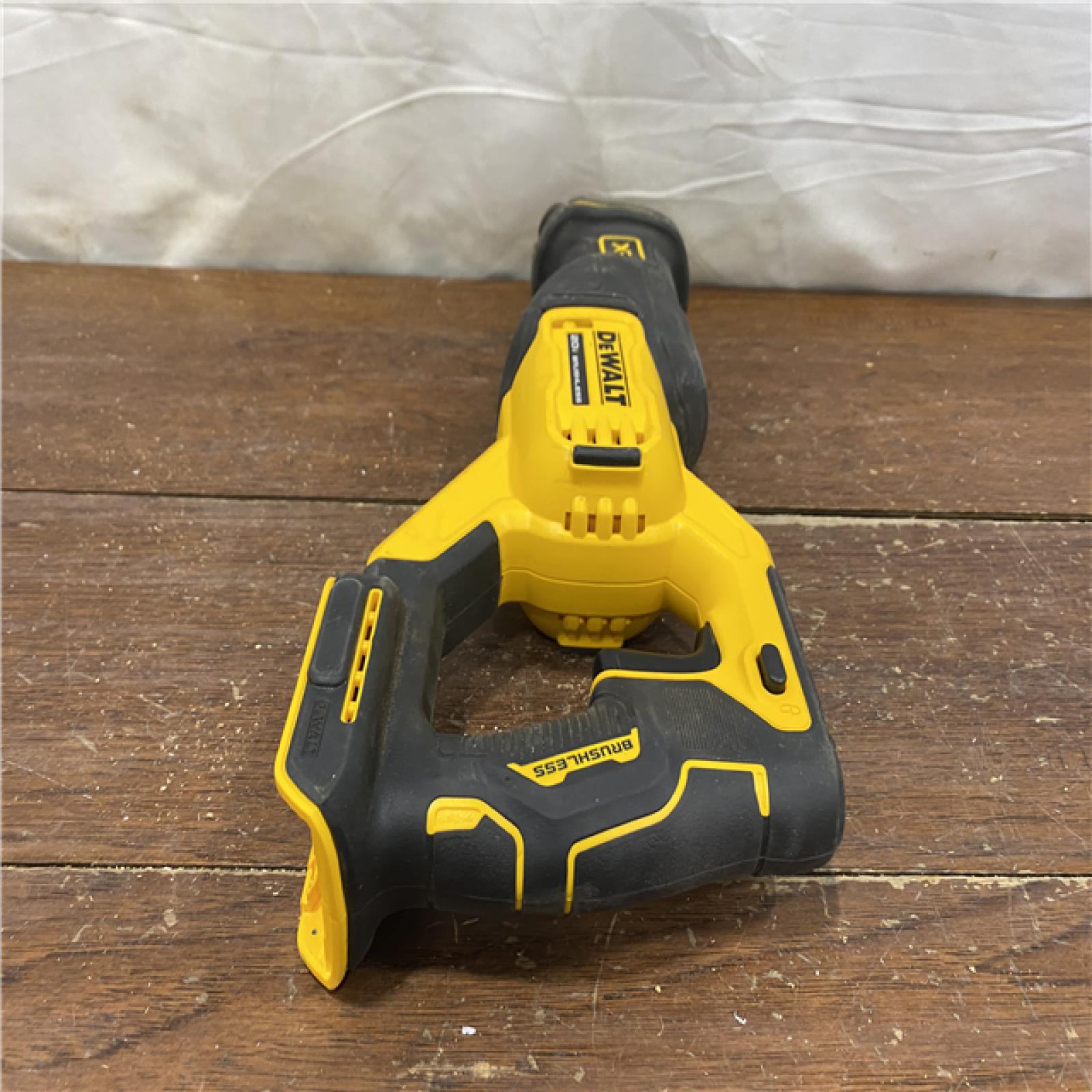 AS-IS DEWALT 20V MAX XR Cordless Brushless Reciprocating Saw (Tool Only)