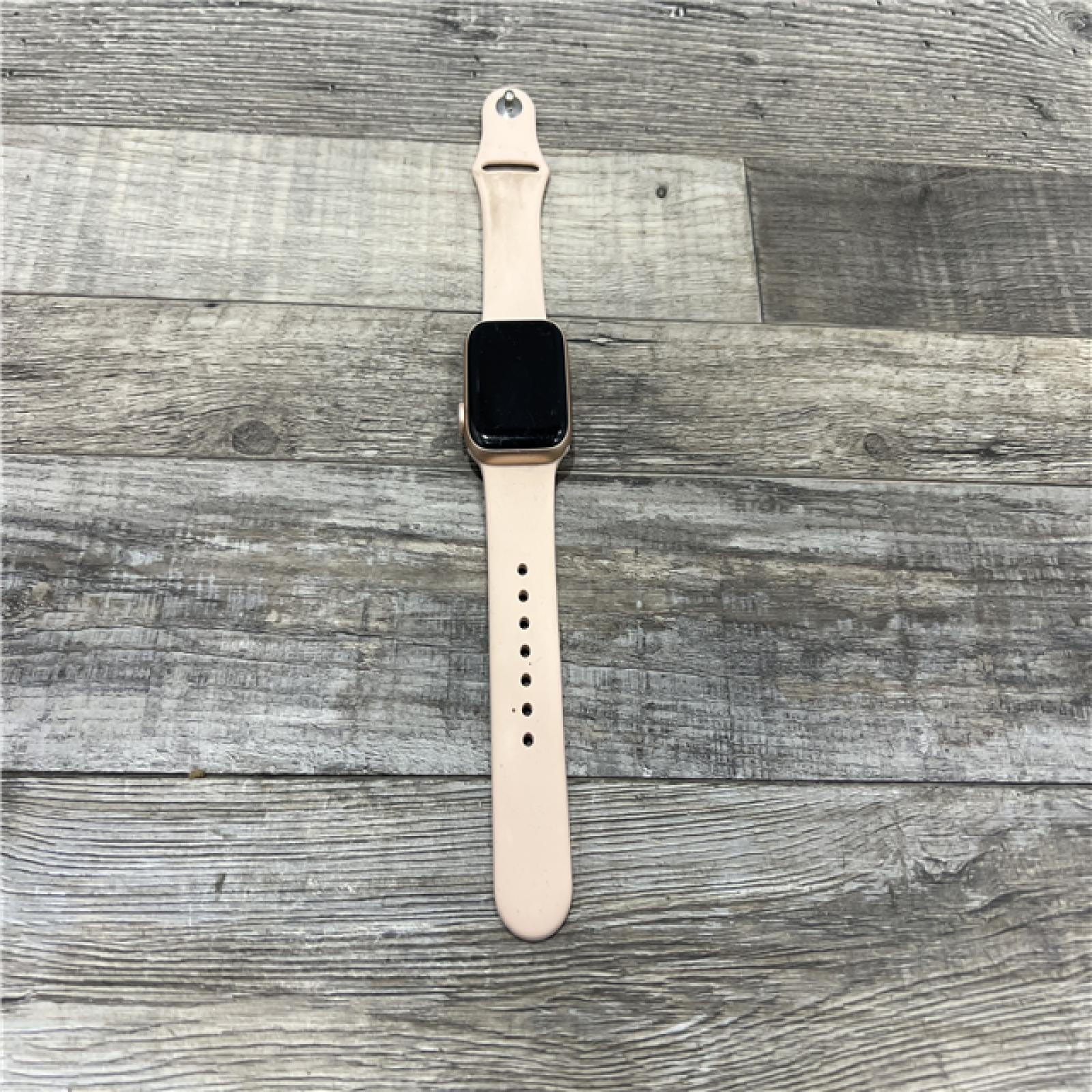 AS-IS Apple Watch Series 5 (GPS, 40MM) - Gold Case with Pink Sand Sport Band