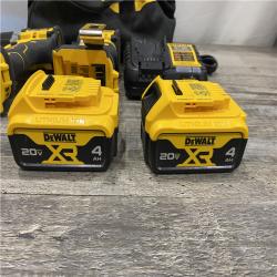 AS-IS DEWALT 20V MAX XR Hammer Drill/ Impact Driver Kit