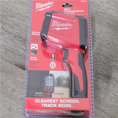 California NEW Milwaukee 30;1 Infrared/Contact Temp Gun